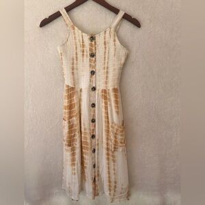 Rare Edition girls Dress sleeveless button down Size 10 brand new No tags